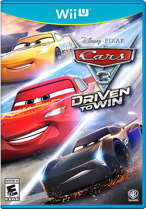 Cars 3 box art for Wii U